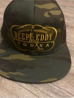 OTTO Camo Trucker Cap in Green and Brown